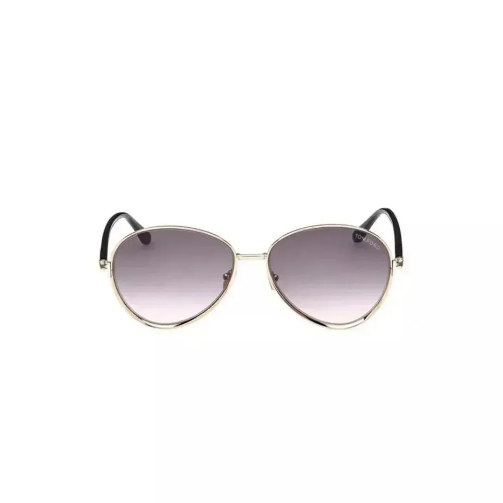 New Authentic Tom Ford Rio FT1028-28B-59 Aviator Sunglasses